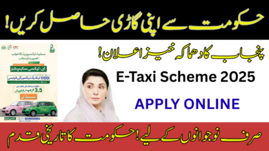 E-Taxi Scheme 2025: Punjab’s New Transport Revolution with Easy Installments