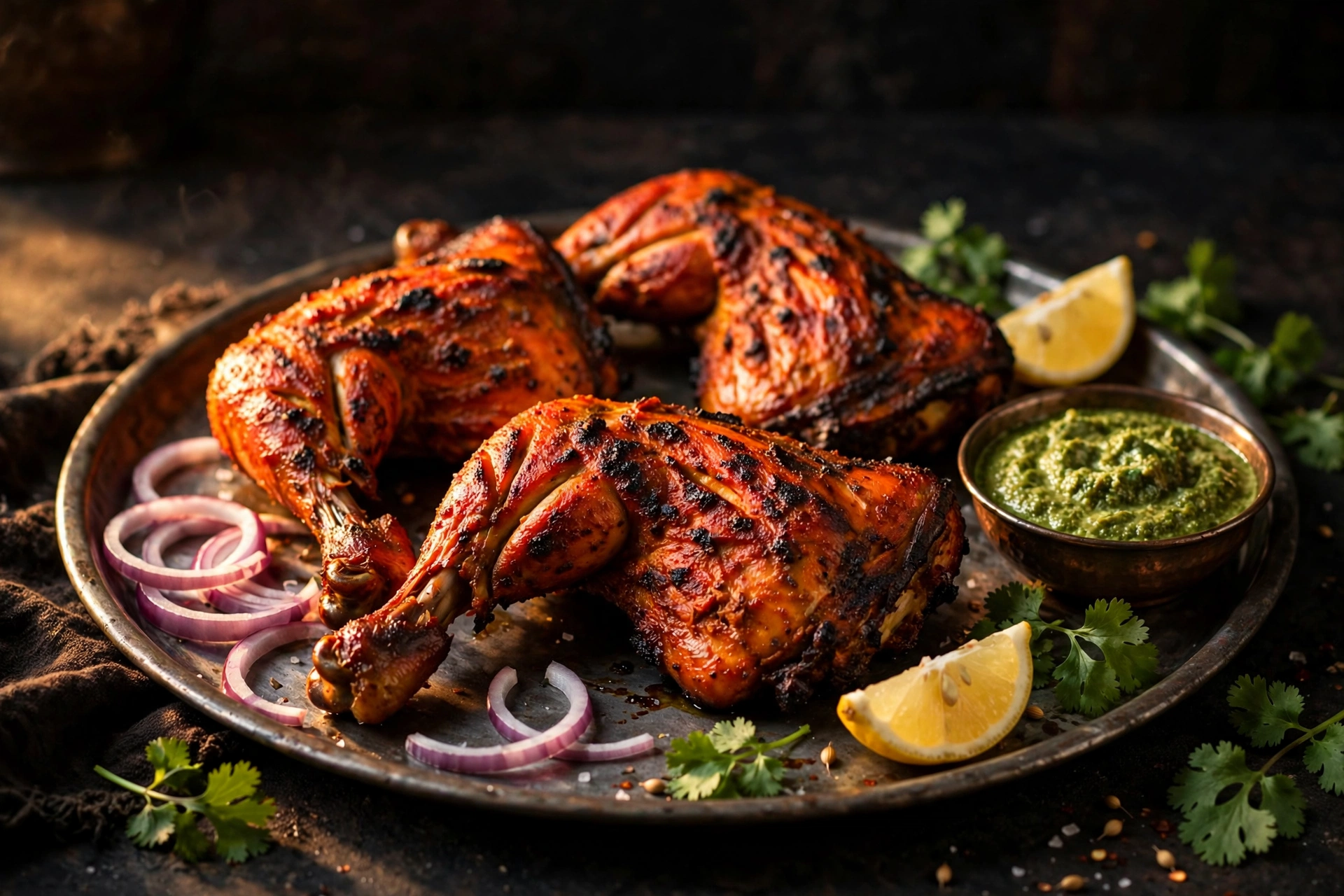 Air Fryer Tandoori Chicken – Juicy Charred Tandoori Chicken Without a Tandoor