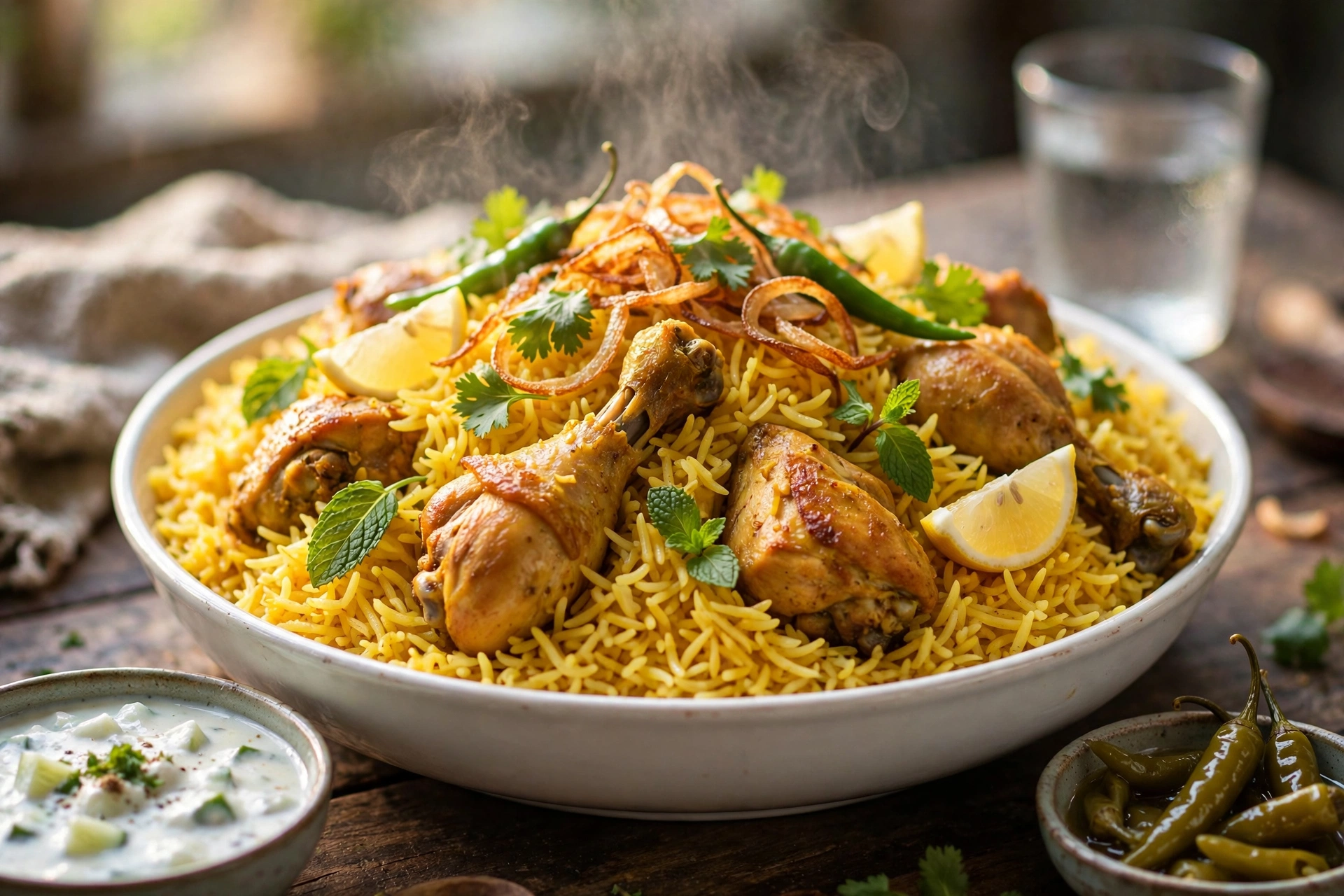 Chicken Yakhni Pulao – fragrant Pakistani chicken pulao with golden basmati rice